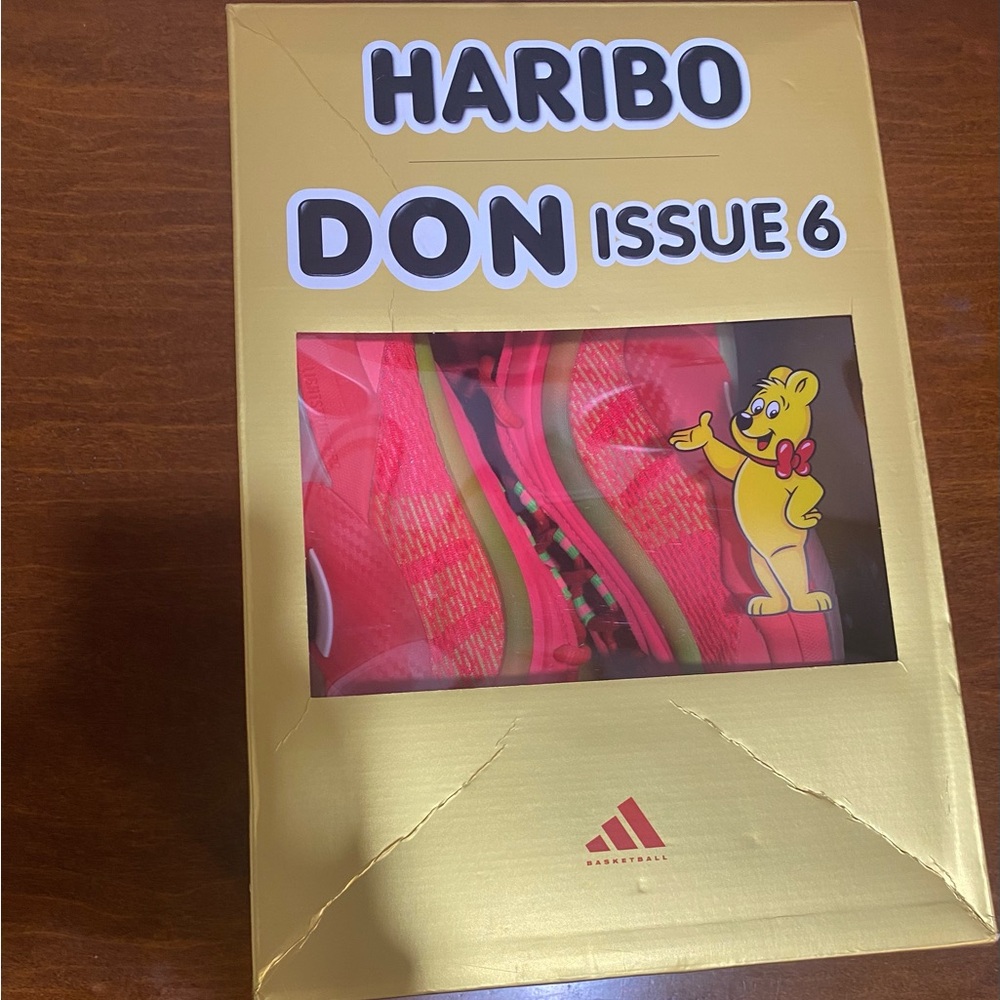 Adidas Haribo DON Issue 6 Boy’s Sneakers Preowned size 5Y